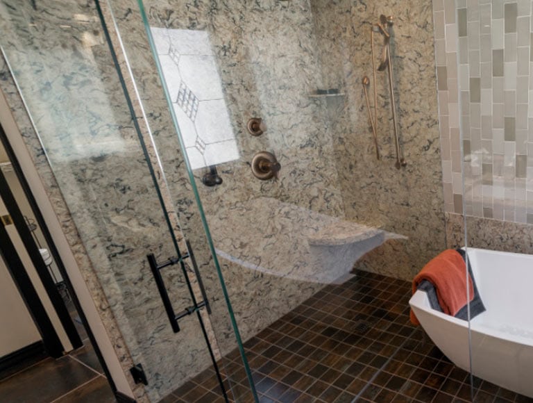 granite shower installation company